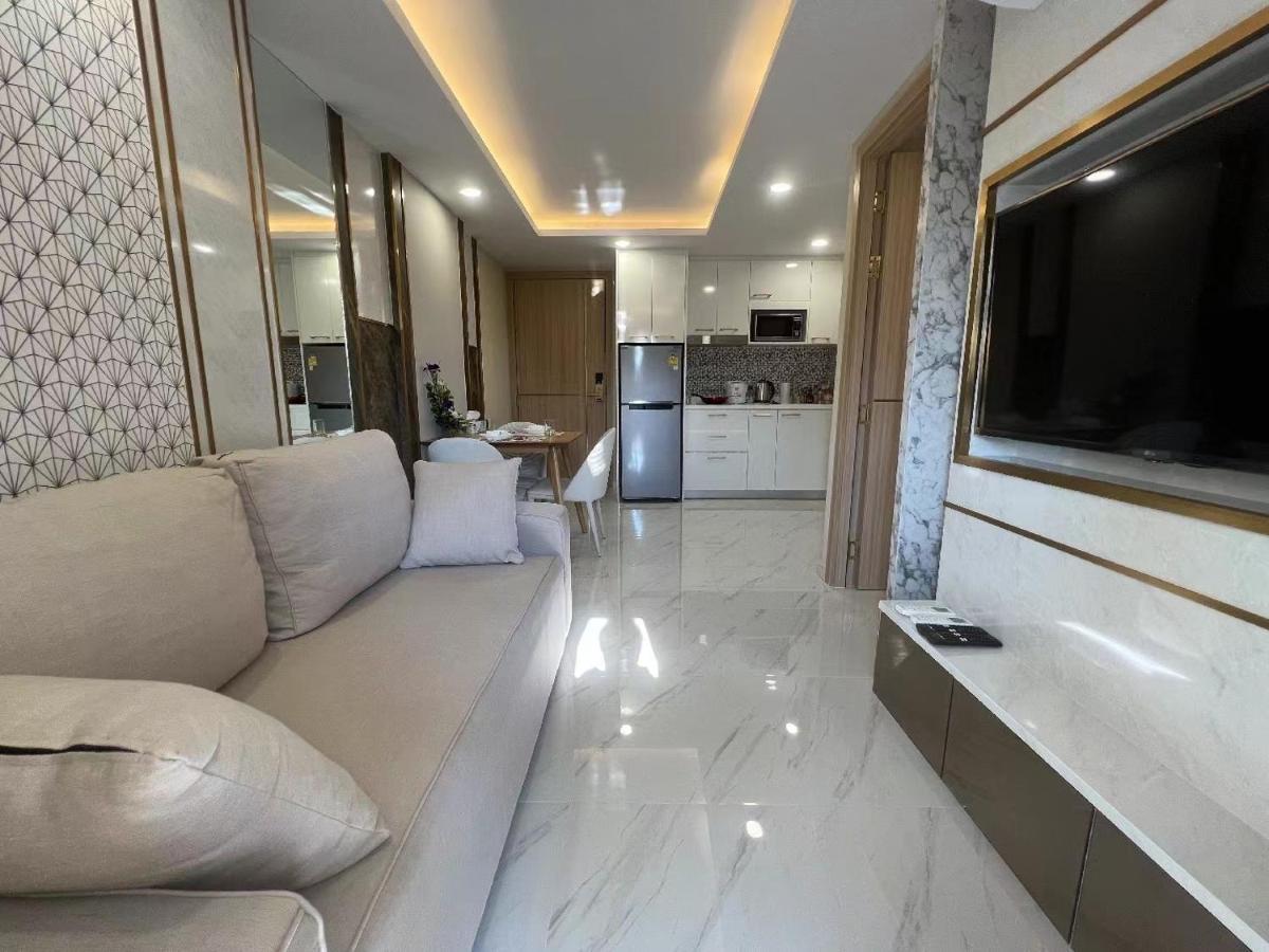 Romantic Beach Apartment芭堤雅水系高档酒店式公寓可做饭 Jomtien Beach Eksteriør billede